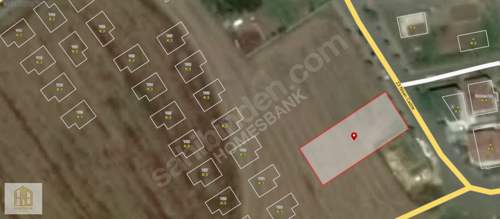 BAŞAKŞEHİR YENİ ŞAMLAR 23 NİSAN CADDE CEPHE 97 M2 İMARLI ARSA