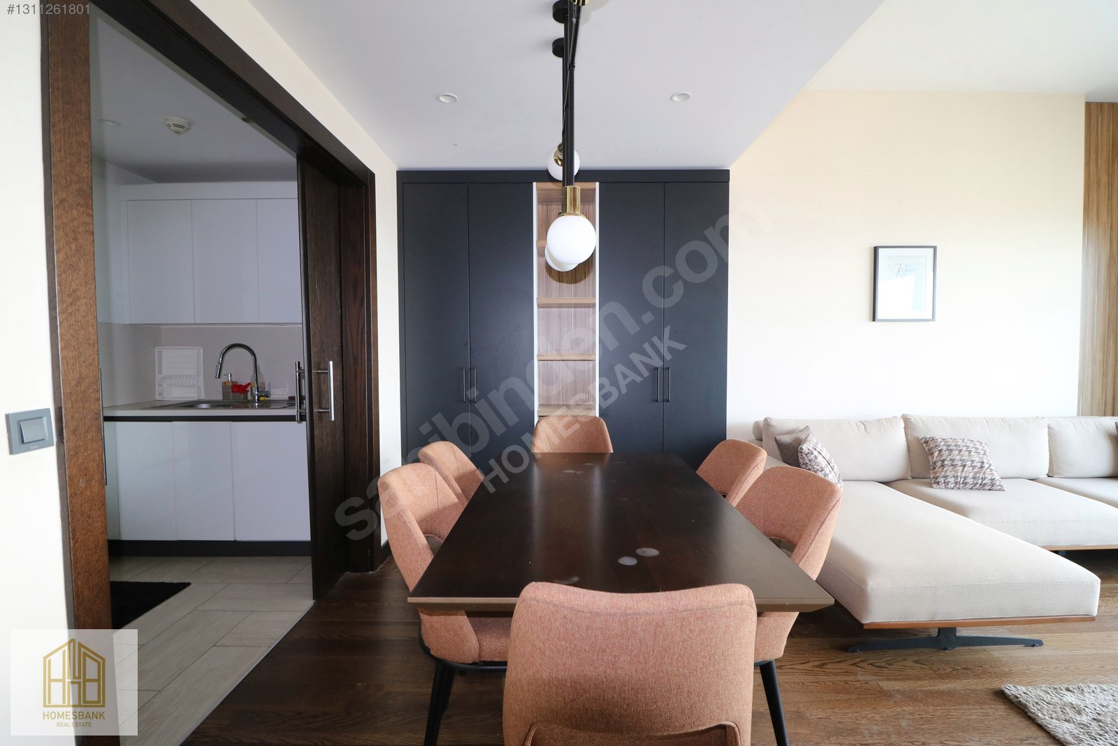 BOMANTİ ROTANA 34.KAT KAPALI MUTFAK BALKON 2+1 EŞYALI BOŞ DAİRE